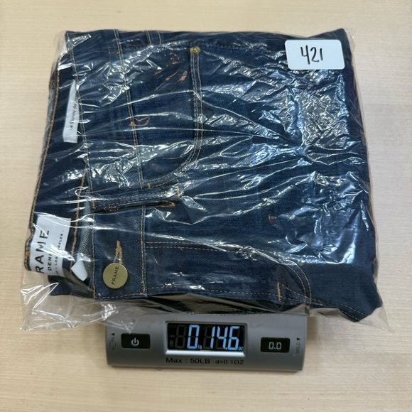 FRAME Le Skinny de Jeanne Jeans Women 29 Columbia Road Mid Rise Skinny LSJ032 - Picture 9 of 10